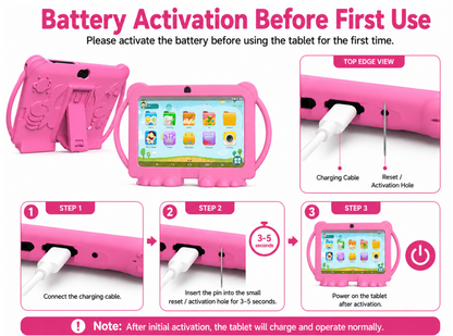 7-Inch Kids Educational Tablet – Learning Made Fun